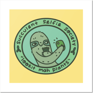 Succulent Selfie Society Posters and Art